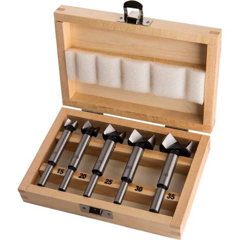 Coffret forets Forstner - Radix - 5 pièces