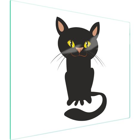Glasschneidebrett 52x30 Katze (1/5)