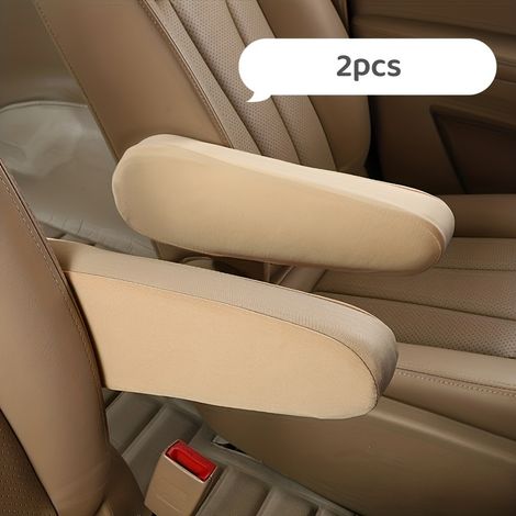 2 gants pour voiture : Protègent et embellissent les accoudoirs de voiture, fabriqués en fibre de polyester, adaptés comme accessoires d'intérieur pour voitures particulières, camions, SUV et autres m (1/5)