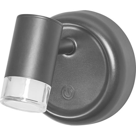 OSRAM HOMELIGHTING NIGHTLUX CYLINDER 830 DIM USB Black 4099854478918 Lampada da parete 1.80 W Nero (1/5)