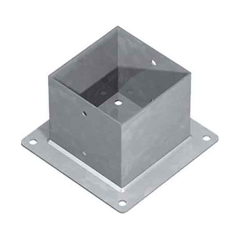 ANCLAJE AL SUELO PARA VIGAS 'TG20' mm 121x121x150h - Base