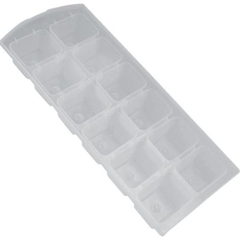 Metaltex Flexibler Eiswürfelbehälter Weiß 2er-Set