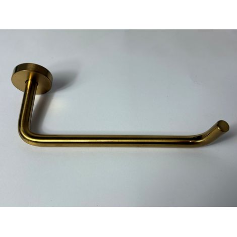 KOH-I-NOOR Porta Rotolo Oro spazzolato Serie Tito codice prod: 7408GS