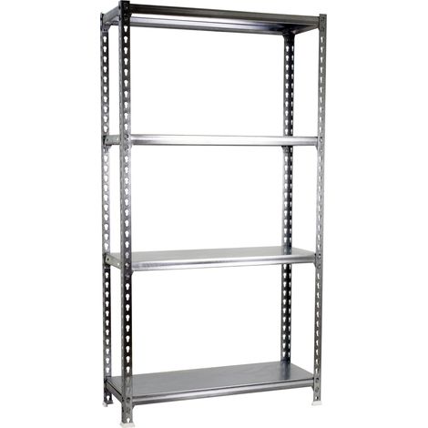 Simonrack Scaffale moderno grigio galvanizzato 4 livelli