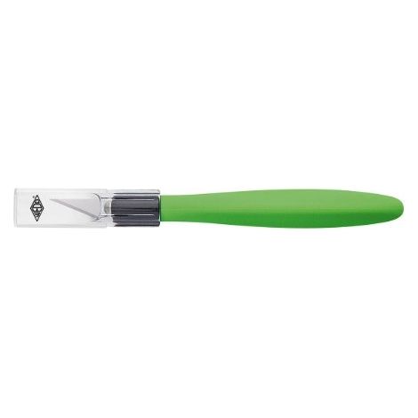 WEDO COMFORTLINE - CÚTER BISTURÍ, VERDE MANZANA/NEGRO