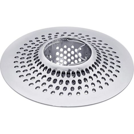 Filtre11.5 cm, Acier Inoxydable - Bouchon d’évier, Attrape-Cheveux pour Douche, Baignoire, filtres Anti-Cheveux (1/5)