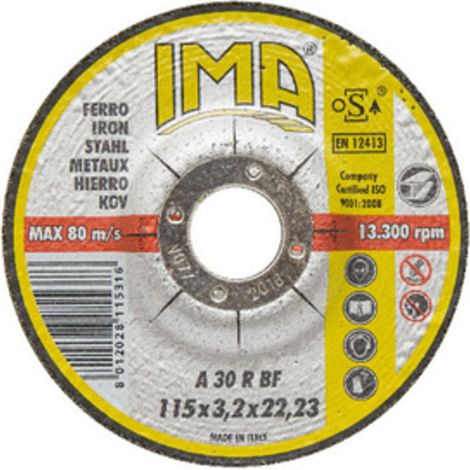 25PZ MINIDISCO X FERRO IMA DIAMETRO 115X3,2 (1/2)
