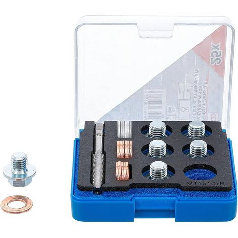 Kit de Réparation pour Carters M11 x 1,5 mm - Complet et Pratique - Réparation Fiable et Durable - D-Work