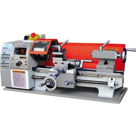 Holzmann – Tour à métaux 450W – Vitesse réglable 0-2500 tr/min – Entre pointes 300mm – Pour bois dur et teck – Moteur sans entretien