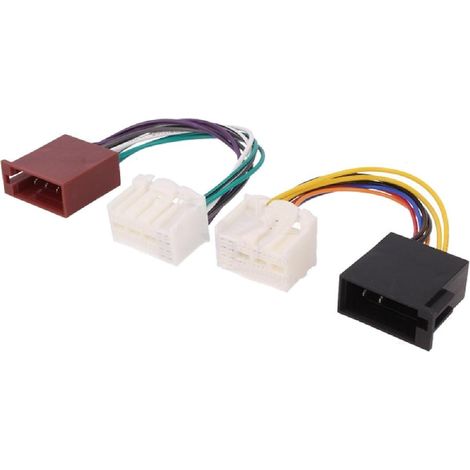 Fiche ISO Autoradio Origine AO218 Hyundai Kia ap16 sur vehicule ISO