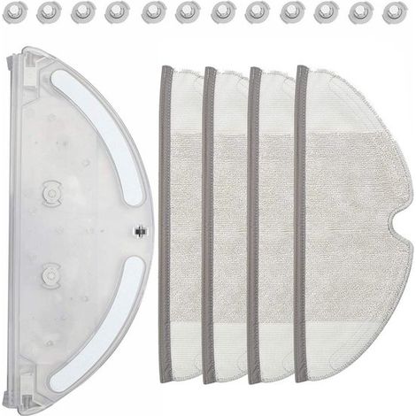 Wischmopp-Set für Saugroboter, passend für Roborock S4, S5, S6, E4, E20, E25, E35 und S50