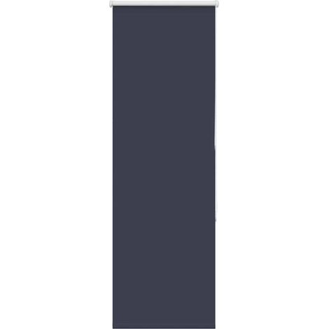 Verdunkelungsrollo Marineblau 50x175cm Stoffbreite 45,7 cm
