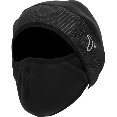 Visière de style cagoule, coupe-vent et anti-poussière, casque de vélo intégral, unisexe, non réglable. (1/5)