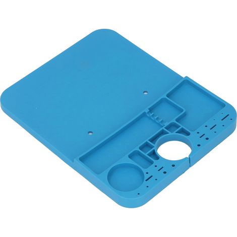 Tapis de micro-soudure multifonctionnel en silicone résistant à la chaleur et antistatique pour microscope, idéal pour la maintenance. (1/5)