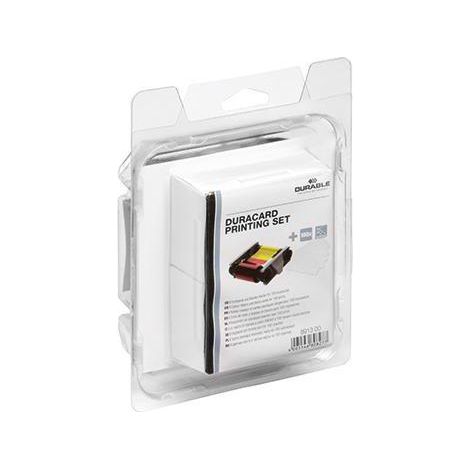 Namensschild DURACARD® PRINTING SET inkl. 1 YMCKO-Farbband 100 St./Pack. (1/4)