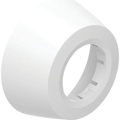 Geberit rosetta a muro profonda: d=50mm, D=9cm, H=7cm, bianco alpino, 894094111