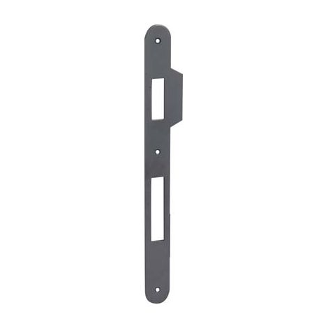 CONTROPIASTRA B.TONDO X PATENT 591 AGB - F.MM 22 CROMO OPACO- 5 pezzi