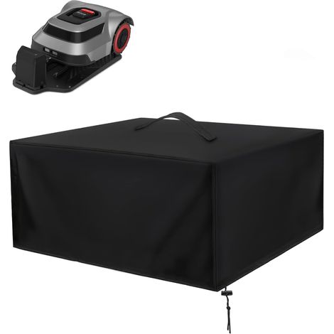 Waterproof Protective Cover for Robot Lawnmower 78 x 22 x 36 cm - Heavy Duty Oxford 420D with Drawstring, Anti-UV, Snowproof, Dustproof for Outdoor Use, with Handles (1/5)