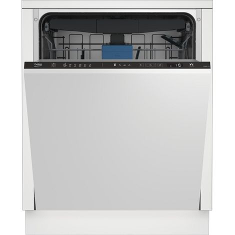 Geschirrspüler Beko B300 BDIN36550 schwarz 15 Maßgedecke