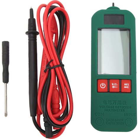 Testeur numérique intelligent BSIDE A1, multimètre automatique anti-brûlure avec détection de fil phase/neutre, mesure de tension de circuit, appareil de test sans pile (1/5)