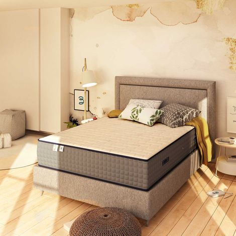 Baldiflex Matelas à Ressorts Ensachés et Mousse a Memoire de Forme hauteur 25 Cm Luxury 170x190 cm