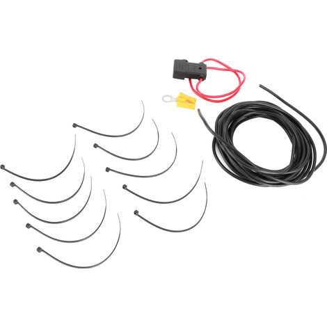 Faisceau de câblage pour remorque, convertisseur alimenté, kit de connexion de câblage, fusible 10 A, câble 12 AWG 55151 (1/5)
