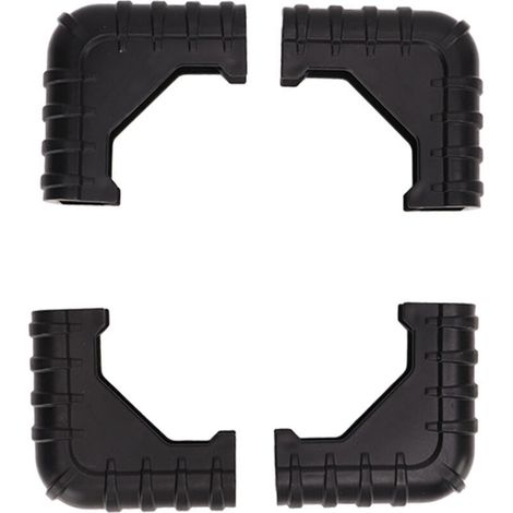 4 pièces chaise jambe protecteurs de sol antidérapant Camping en plein air chaise pliante jambe couvre pied coussinets de protection casquettes