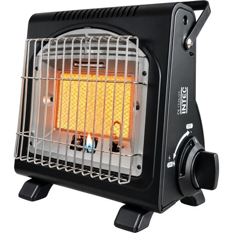 Chauffage à Gaz Portable 1700W Fuego – Chauffage gaz céramique pour extérieur, pêche, camping Anti-Basculement Fusible ODS INTEC