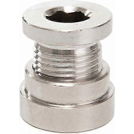 Capteur d'oxygène automobile à large bande, écrou de bouchon étagé soudé à encoche étagée, capuchon étagé, filetage M18 x 1,5, connecteur d'oxygène en acier inoxydable (1/5)