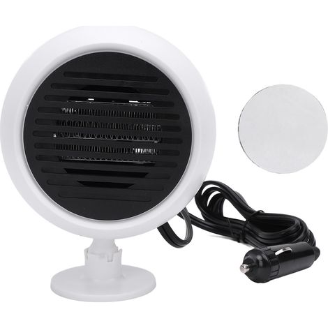 Chauffage de voiture portable Star Planet, dégivrage, désembuage, chauffage rapide, adapté aux véhicules, blanc, 12 V (1/5)