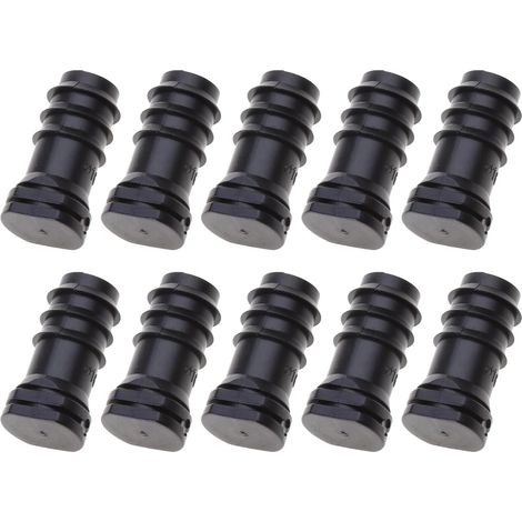 10 raccords de tuyau d'irrigation goutte à goutte de 16 mm, adaptés aux accessoires, raccords, connexions, supports et outils pour l'irrigation goutte à goutte dans le jardin. (1/5)