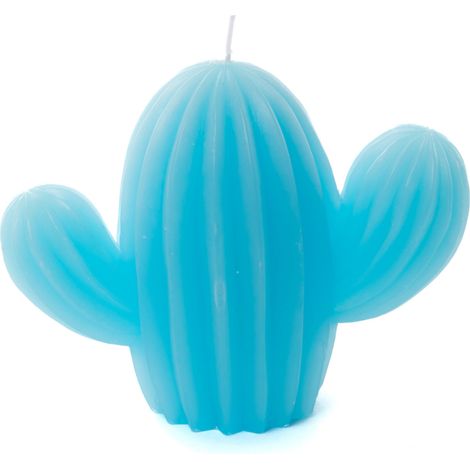 Amadeus - Bougie cactus bleu (lot de 6)