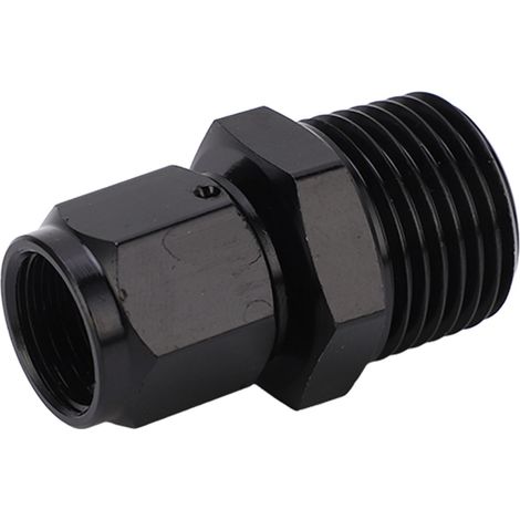Lot de 5 adaptateurs pivotants 6AN femelle vers 1/2 NPT mâle en aluminium pour conduite de carburant et pompe à carburant. (1/5)