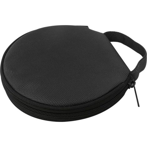 Pochette de rangement portable pour CD et DVD pour ranger 20 disques dans votre voiture ou votre maison (Noir) (1/4)
