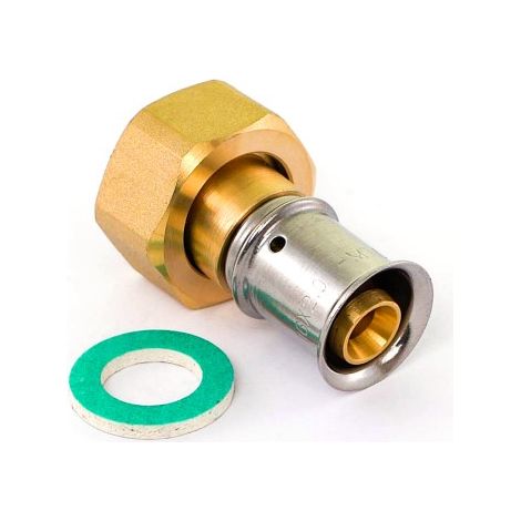 Raccord multicouche à sertir 40 femelle 33x42 21061 - MULTITUBO SYSTEMS