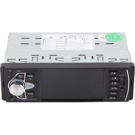 Lecteur Voiture MP5 Bluetooth 4.1 Pouces, Lecture Vidéo HD, Radio FM, AUX, USB, Télécommande, Compatible Caméra et Cartes Mémoire (1/5)