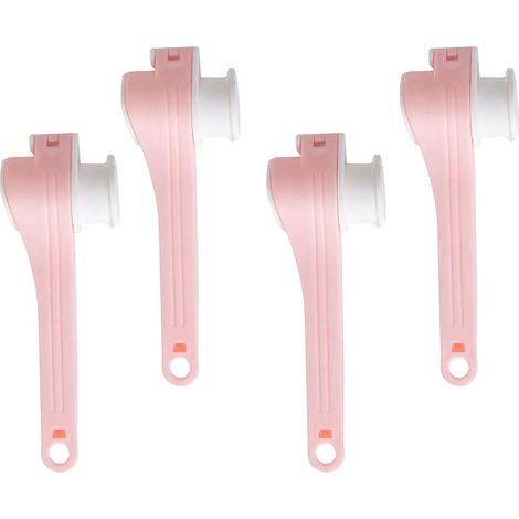 Clip per conservare gli alimenti, clip per sacchetti Clip per sigillare sacchetti con beccuccio - Accessori da cucina pratici, confezione da 4 clip per organizzare al meglio gli alimenti. (1/4)