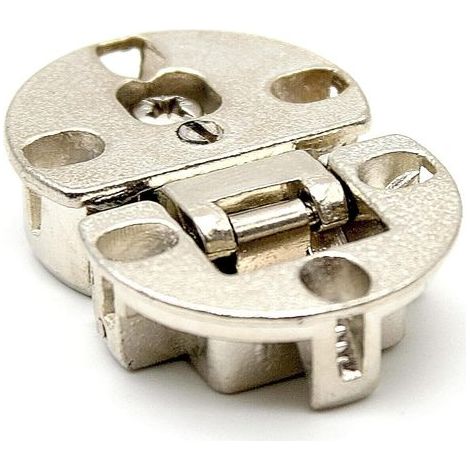 Charnières invisibles pliantes, 8 charnières, porte de placard s'ouvrant à 180°, charnière à pot, charnière de porte à trou de 35 mm (1/5)