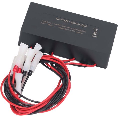 Bilanciatore automatico per batterie da 48 V con protezione contro l'inversione di polarità e disconnessione per bassa tensione per sistemi a batteria. (1/5)