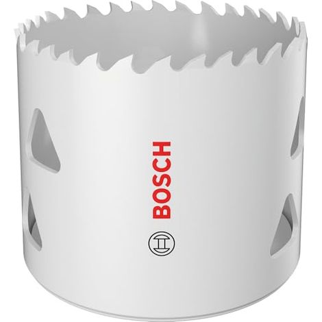 Bosch 1 sierra perforadora roscada multimaterial (para acero, yeso, Ø 60 mm, accesorio profesional para taladro)