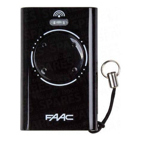 KLVGTIFS PUTélécommande - FAAC - XT4 868 SLH - 4 boutons - Autoapprentissage - Noir