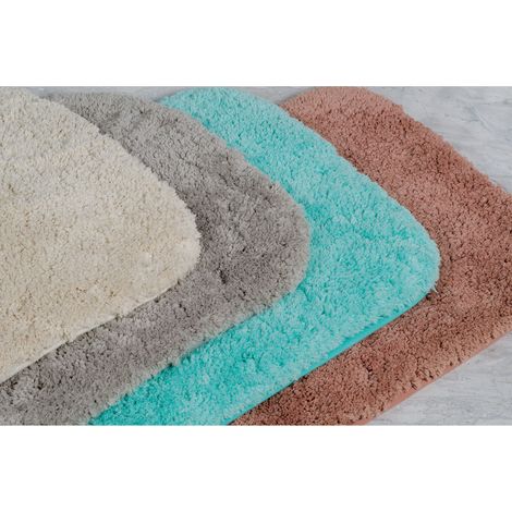 Tappeto da Bagno in Tessuto Aksel 60 x 90 cm 4 Colori (1/5)