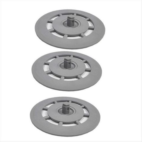 3 Supports de Chiffon/Support de Serpillère pour Aspirateur Robot pour P10 Accessoires de Remplacement pour Support de Chiffon Gris (1/5)