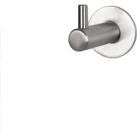 Massiver Edelstahl Wandhaken runder Kleiderhaken Handtuchhalter ø 14mm Haken 42mm (1/5)