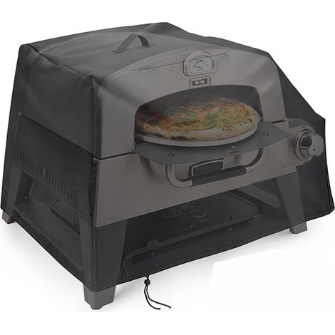 Housse de protection extérieure 3 en 1  résistante aux intempéries pour four à pizza avec cordon d'ourlet pour CGG403 70 x 54 x 45 cm (L x l x H) en tissu Oxford (1/5)
