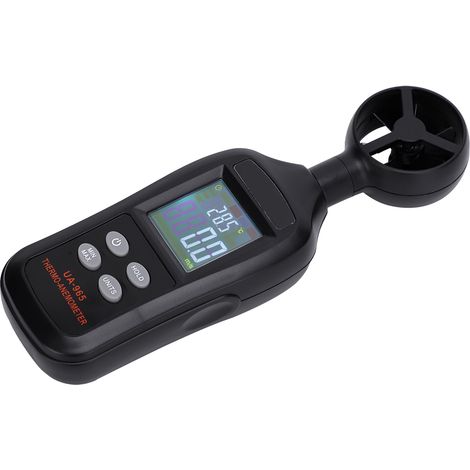 Anémomètre numérique miniature de haute précision UA965 - Outil de mesure de la vitesse du vent (1/5)