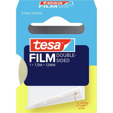 Double-Sided - 1 Rouleau - 7,5 m x 12 mm - Transparent (1/5)