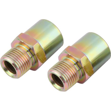 Kit de refroidissement d'huile hydraulique M20 x 1,5 mm, filetage 1/8 NPT (argenté) (1/5)