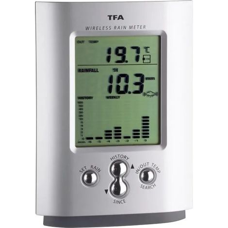 Herramienta de medición electrónica TFA 47.3003 sin cable memoria min max