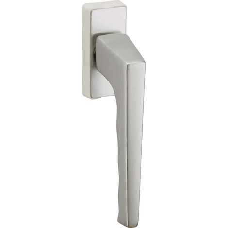 Béquille pour fenêtre, avec vis de pose, argent - (1/2)